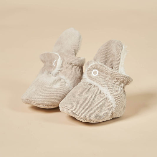 Gabuchas de Corduroy Beige con Peluche